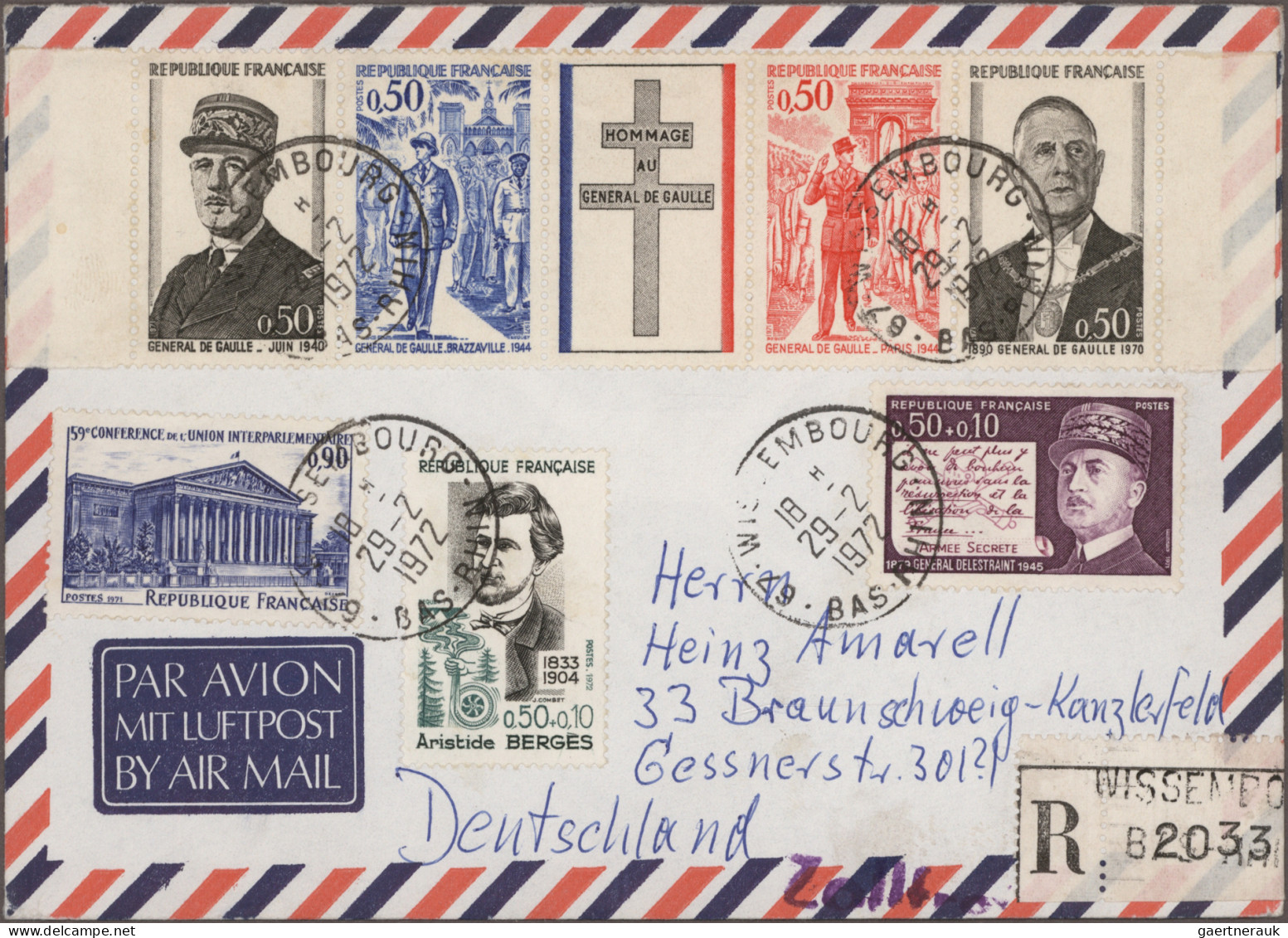 Europe: 1890/1980 (ca.), Balance Of Apprx. 640 Covers/cards/stationeries, Compri - Sonstige - Europa