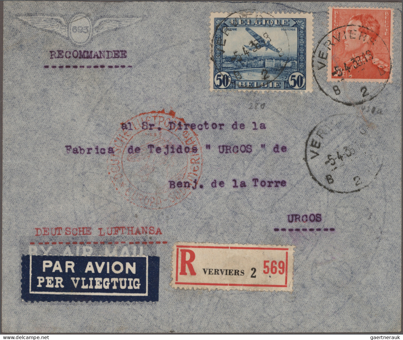 Europe: 1890/1980 (ca.), balance of apprx. 640 covers/cards/stationeries, compri