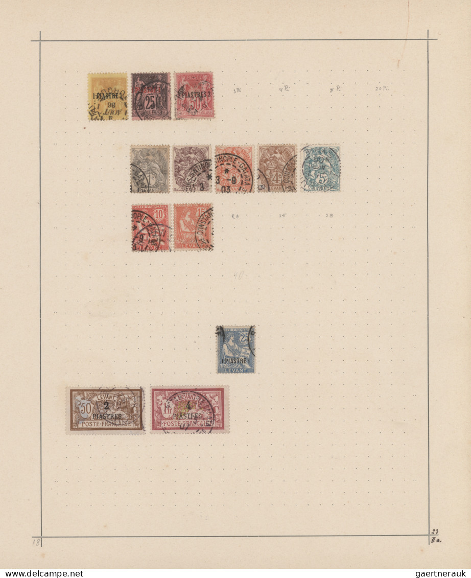 Europe - South: 1866/1920 (ca.), Southeast Europe+Levant, Mainly Used Collection - Sonstige - Europa