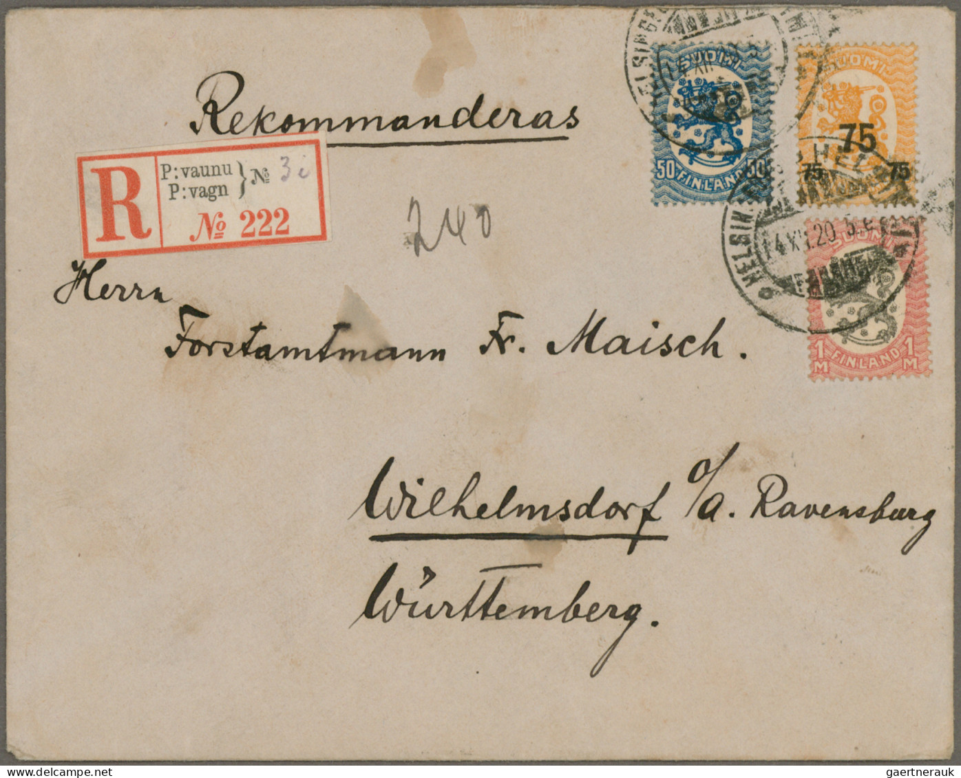 Scandinavia: 1870/1920 Ca.: 35 Covers, Postcards And Postal Stationery Items, Us - Europe (Other)