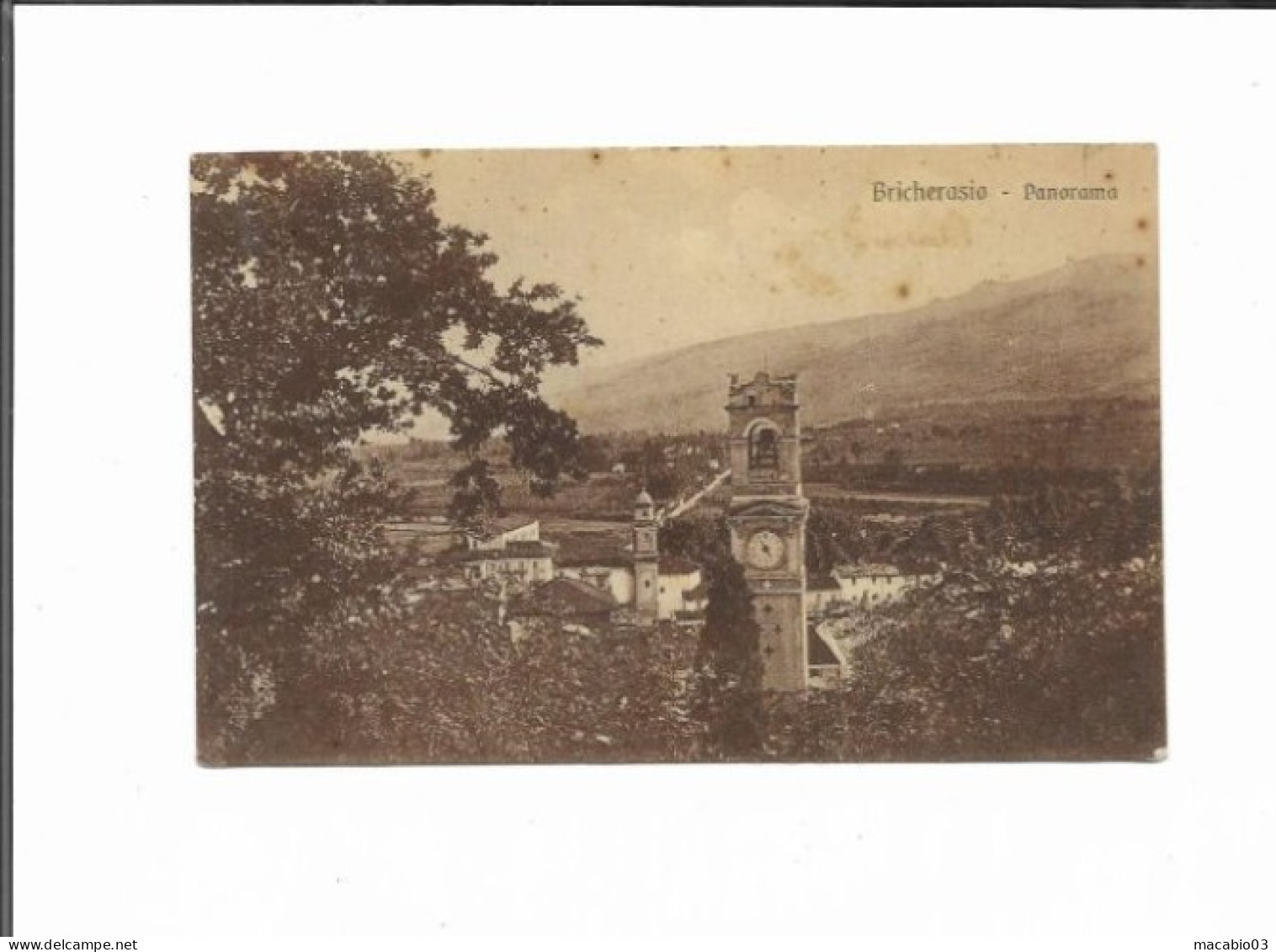 Italie - Piemonte - TOrino -    :  Bricherasio Panorama  Réf 10034 - Tarjetas Panorámicas