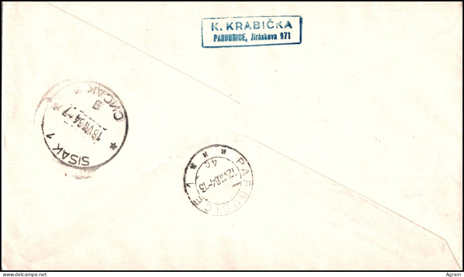 Czechoslovakia 1964, Illustrated Cover Czechoslovak Red Cross W./psm Praha - Storia Postale