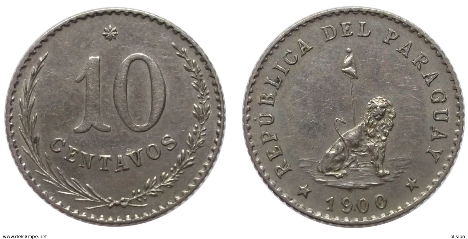 10 Centavos 1900 (Paraguay) - Paraguay