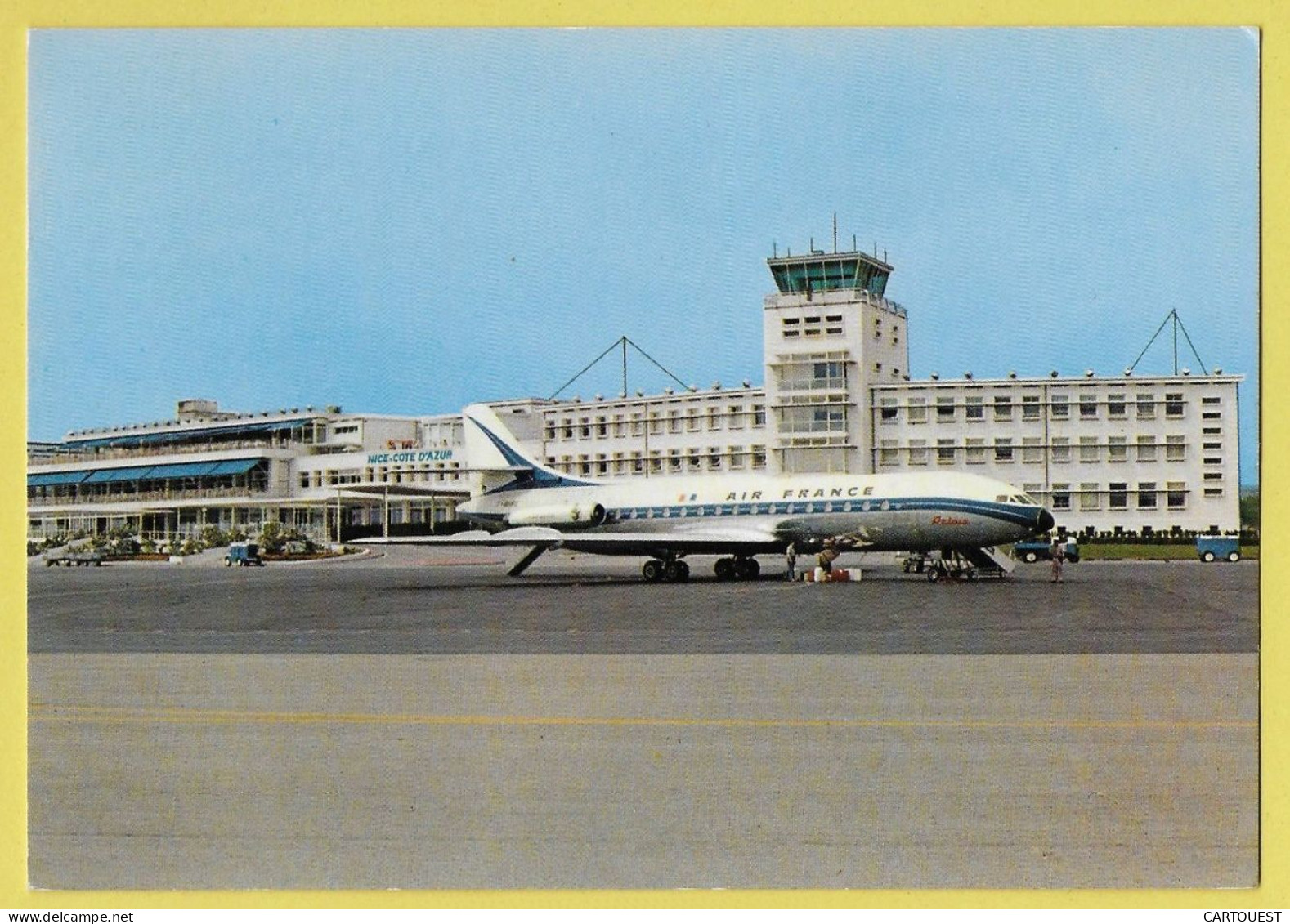 CPSM NICE Caravelle Aéroport De NICE - Aeronáutica - Aeropuerto