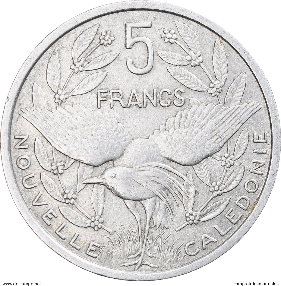 Nouvelle-Calédonie, 5 Francs, 1952, Paris, Aluminium, TTB, KM:4 - Nieuw-Caledonië