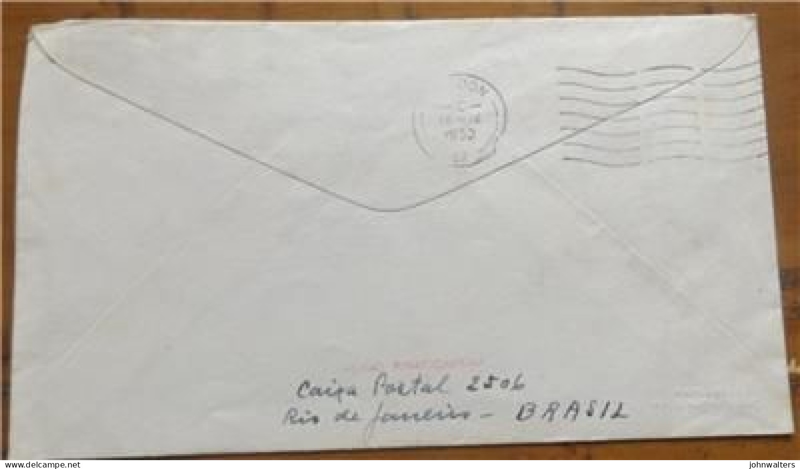 Brazil 1952 4 Th World Cup Clube Filatelico Brazil Envelope Used - Storia Postale
