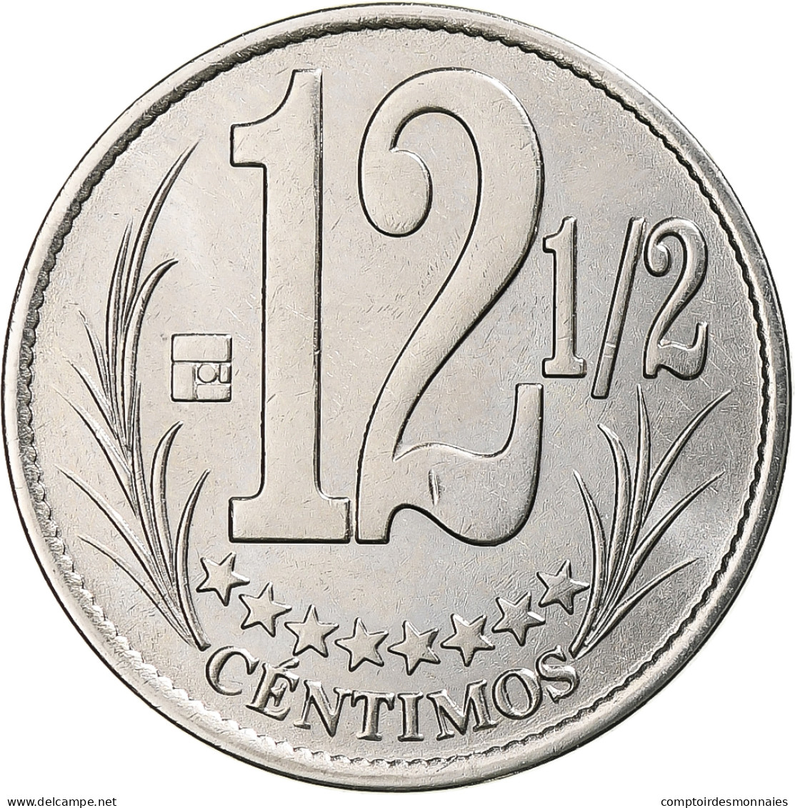 Venezuela, 12-1/2 Centimos, 2007, Maracay, Nickel Plaqué Acier, FDC, KM:90 - Venezuela