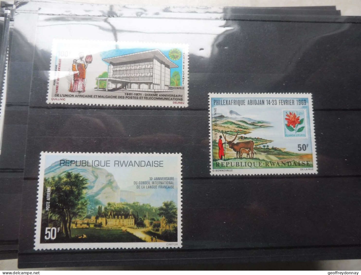 Rwanda Pa PA 5-8-11 Poste Aerienne Luchtpost  1977   Neuf Mnh ** - Ongebruikt