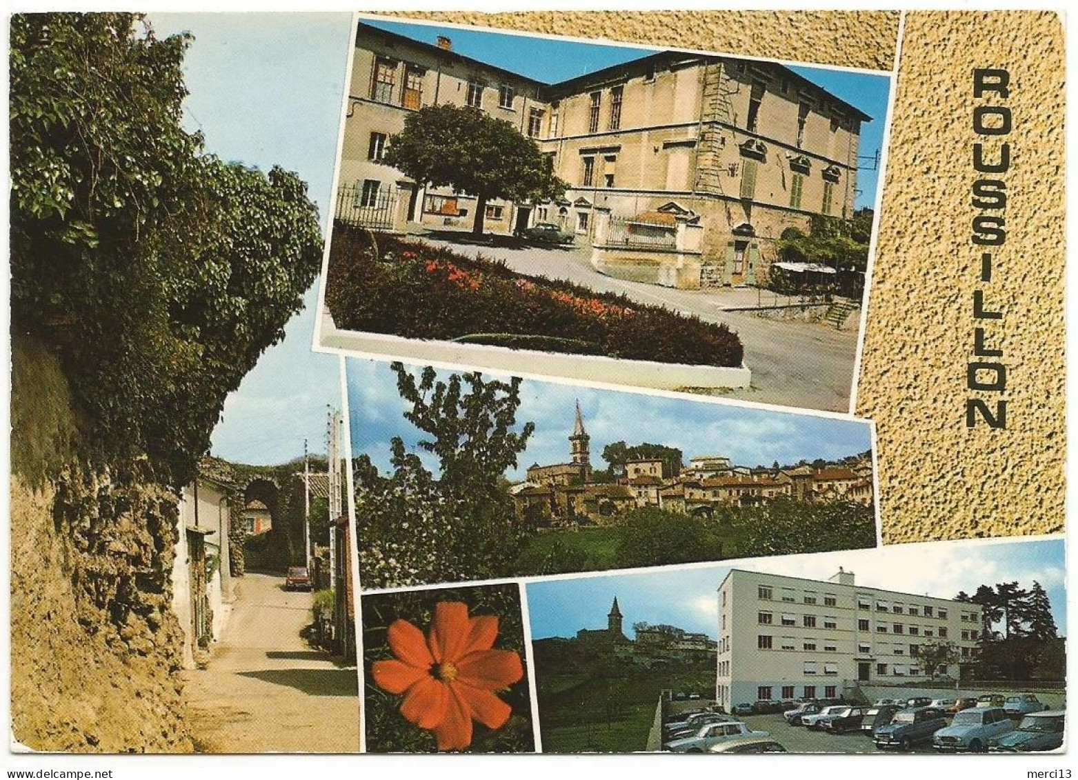 CPM De ROUSSILLON (38) – Multivues. Editions Cellard, Bron, N° I. 38.282. - Roussillon