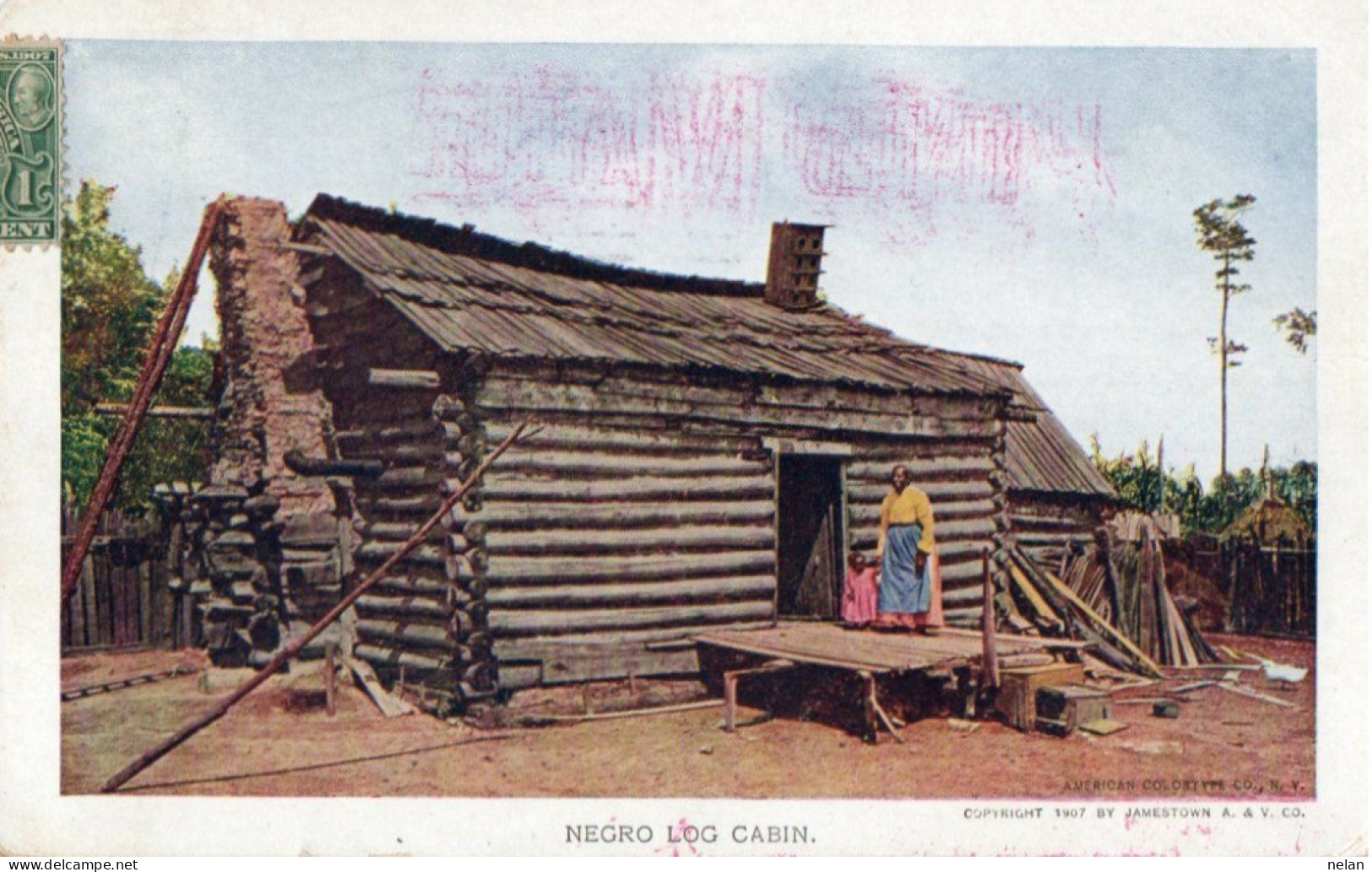 NEGRO LOG CABIN - Virginia Beach