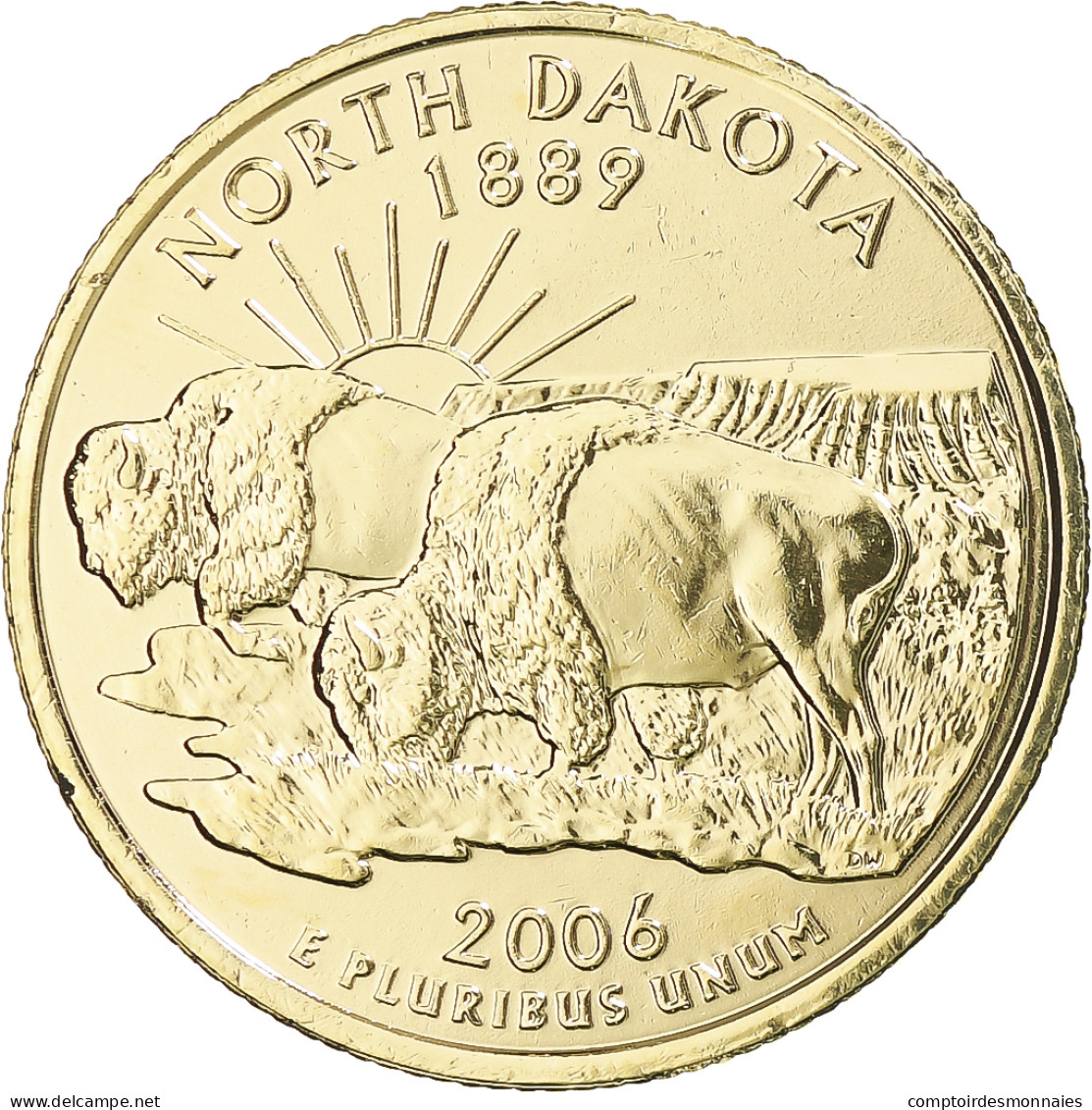 Monnaie, États-Unis, Quarter, 2006, U.S. Mint, Denver, Golden, SPL, Cupronickel - 2010-...: National Parks