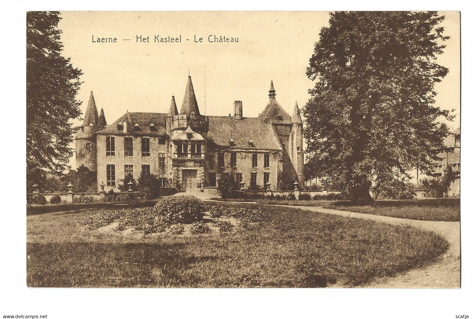 Laerne   -   Het Kasteel. - Laarne