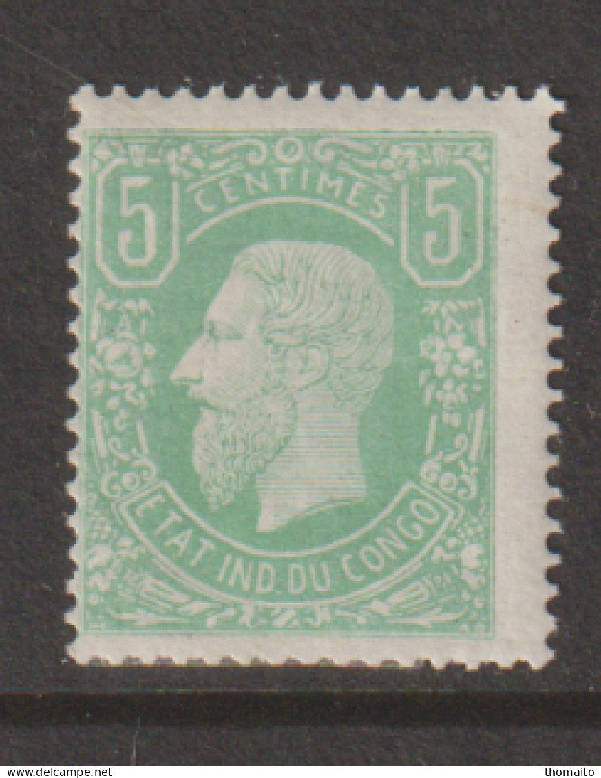 EIC CONGO - COB/OBP 1 - MH/*/NC - 1884-1894