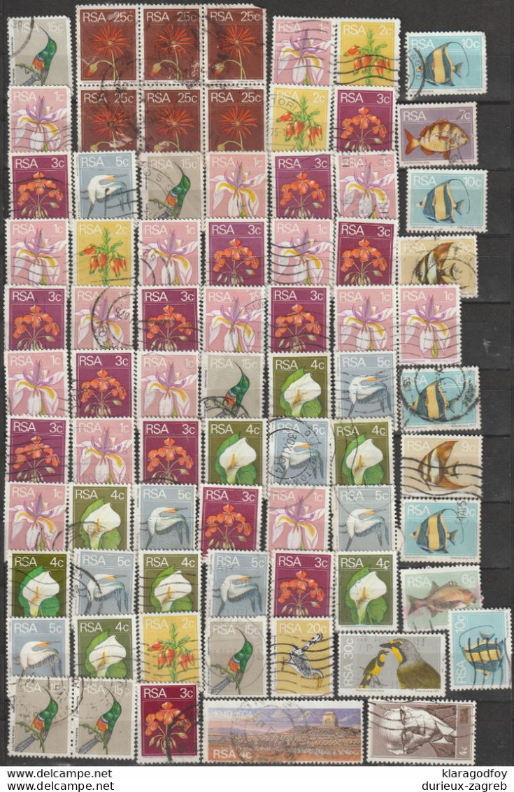 South Africa RSA 1970-1979 - Old Stamps Small Accumulation (read Description) B210420 - Andere & Zonder Classificatie