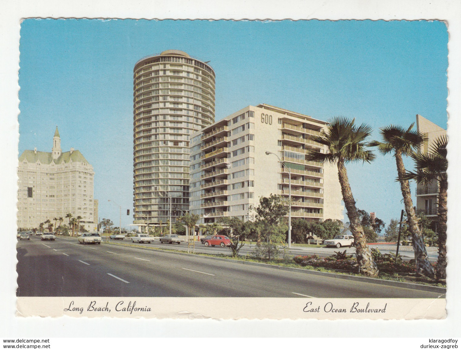 Long Beach, California; East Ocean Boulevard Postcard Posted 1978 B200520 - Long Beach