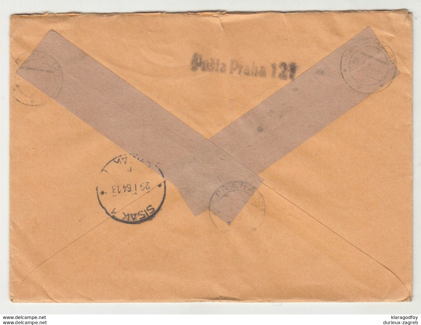 Czechoslovakia, Letter Cover Registered Posted 1964 B200605 - Briefe U. Dokumente