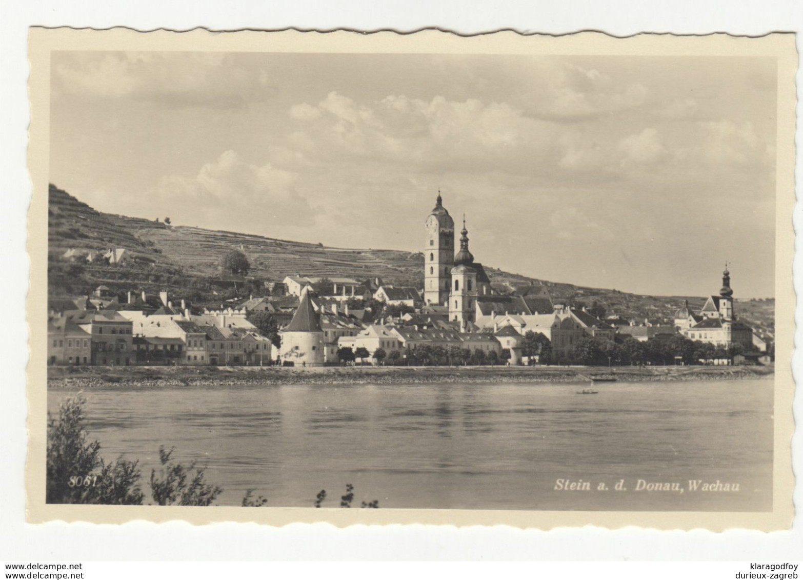 Stein An Der Donau, Wachau (1937) Postcard Unused B200901 - Krems An Der Donau