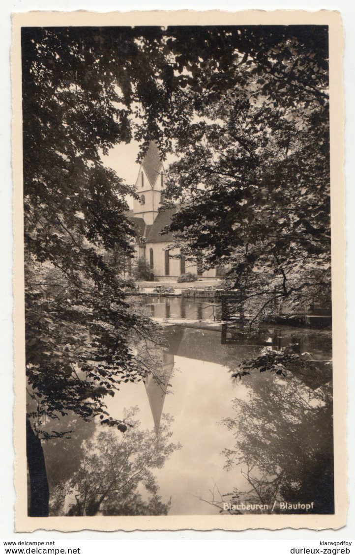 Blaubeuren, Blautopf Old Postcard Unused B170605 - Blaubeuren