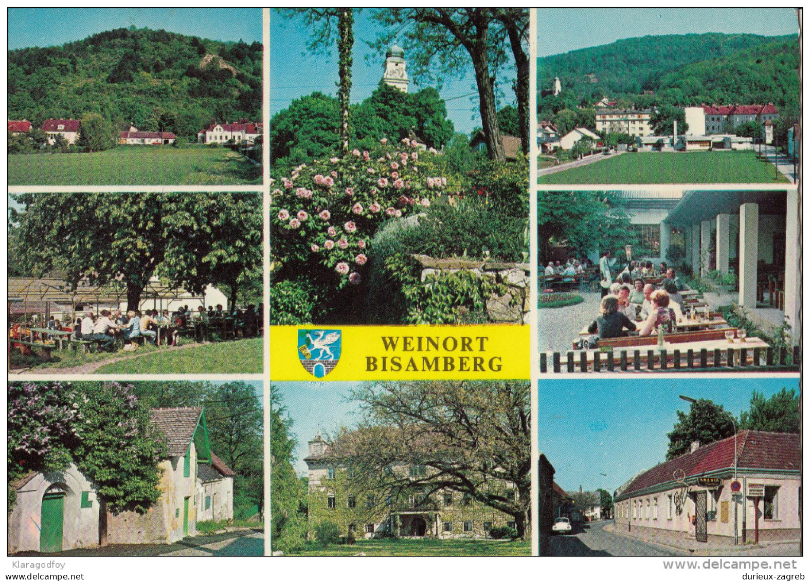 Bisamberg Old Postcard Travelled 1977 Bb151102 - Korneuburg
