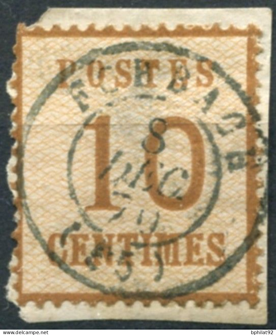 !!! ALSACE LORRAINE, N°5 CACHET FRANCAIS DE FORBACH - Usati