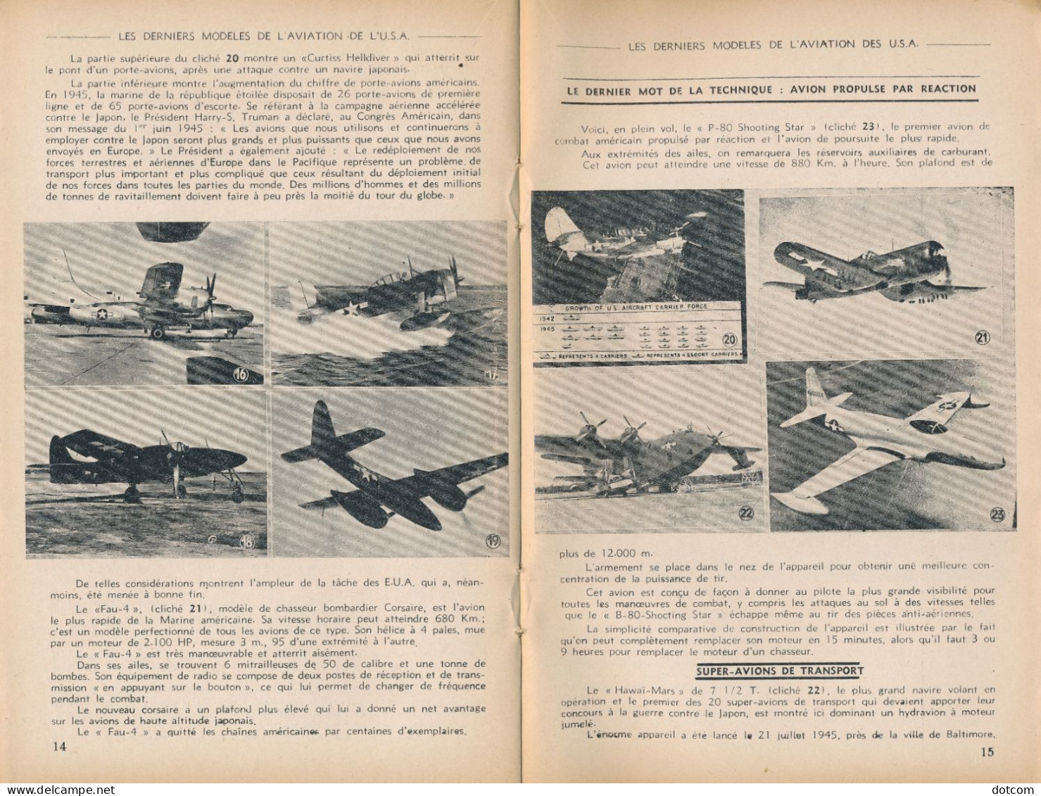 USA - ARMEE DE L'AIR  -  Uitgegeven In 1946 - Français