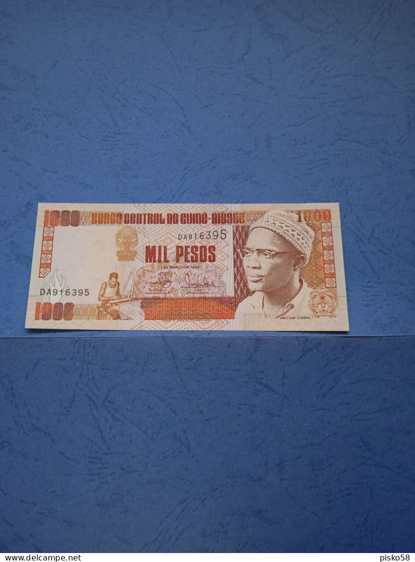 GUINEA-BISSAU-P13a 1000P 1990 UNC - Guinea-Bissau