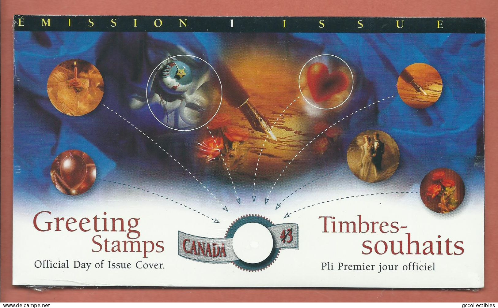 Canada BK166a (#1507-1508) MNH + FDC - Greetings Booklet - 1 - Full Booklets