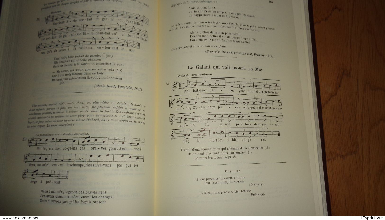 CHANTS ET CHANSONS DU NIVERNAIS Achille Millien Régionalisme Chanson Complainte Chant Religieux Légendaire Folklore