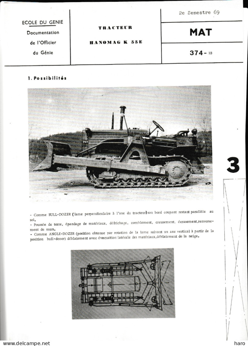 ARMEE BELGE - Bulletin D'information De L' Officier De Réserve Du Génie N°8 1969 (B356) Voir Descriptif - Französisch