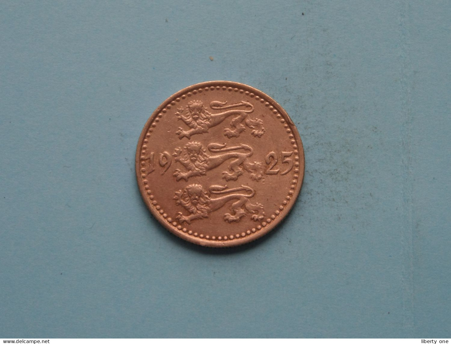 1925 - 10 Marka ( Uncleaned Coin / For Grade, Please See Photo ) ! - Estland