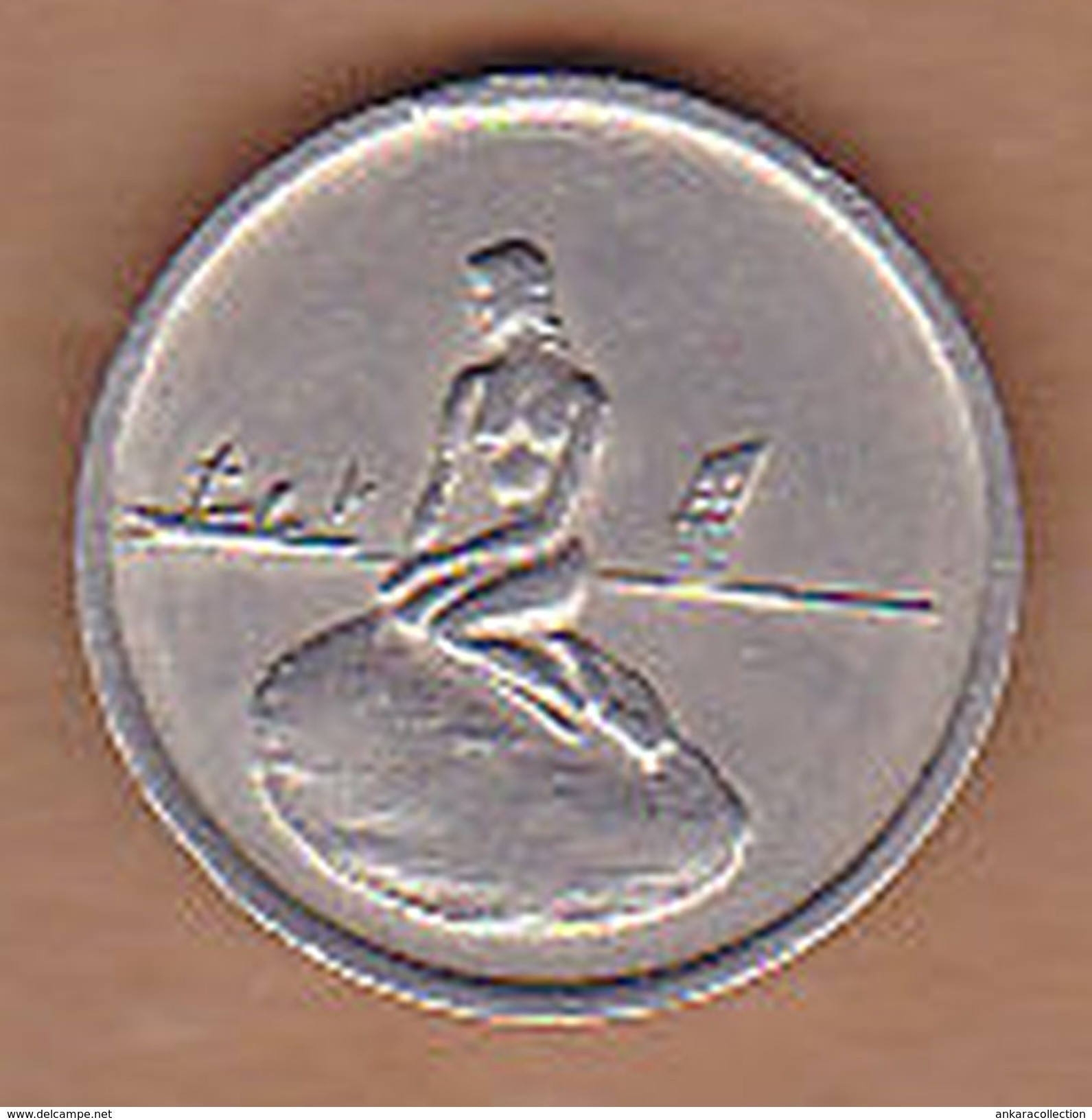 AC -  DENMARK KS KOBENHAVNS SPORVEJE RABATPOLET MERMAID TOKEN - JETON - Noodgeld