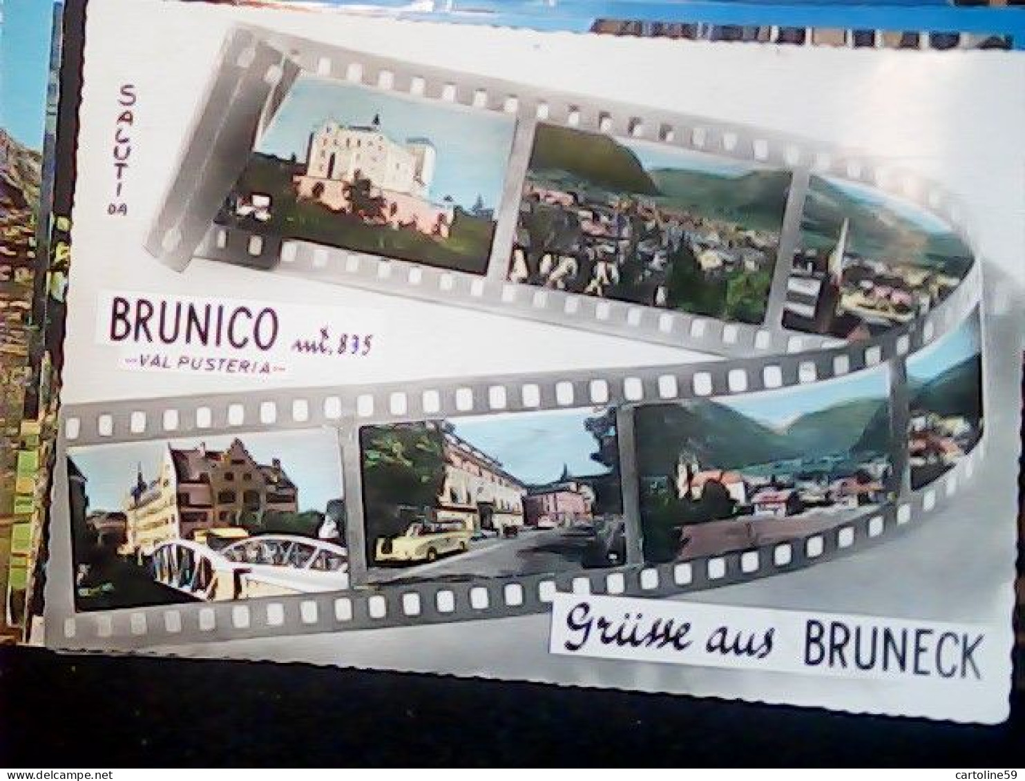 BRUNECK  BRUNICO GRUSS SALUTI VEDUTE  VB1964 JP3564 - Vipiteno