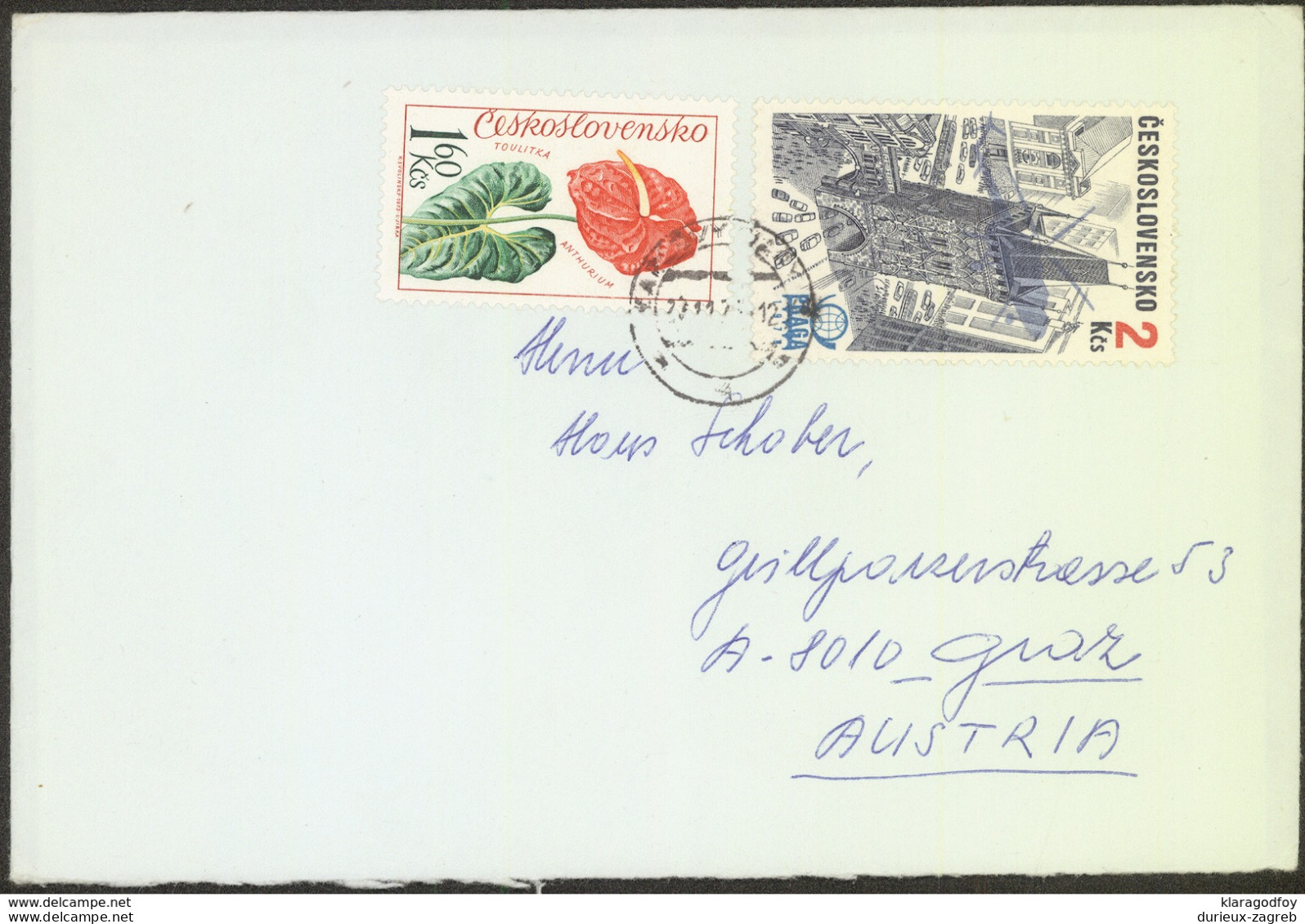 Czechoslovakia, Letter Cover Travelled 1976 B170410 - Briefe U. Dokumente