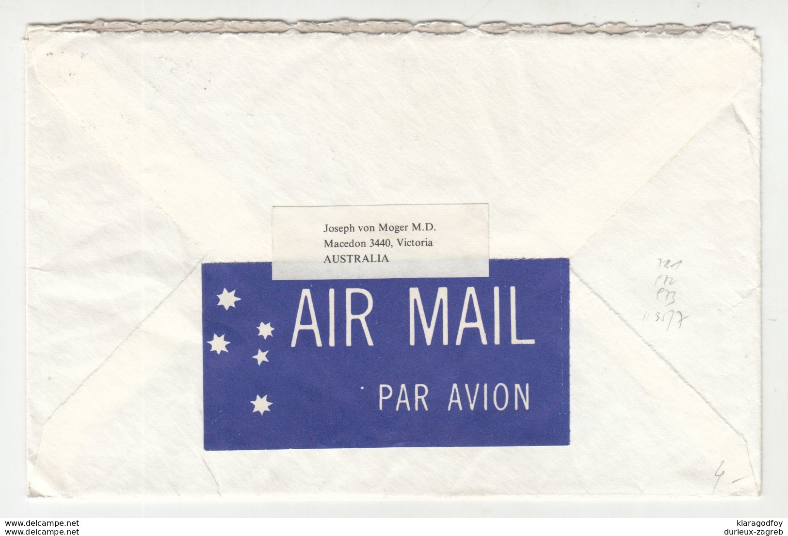 Australia, Letter Cover Posted 1988 B200720 - Covers & Documents