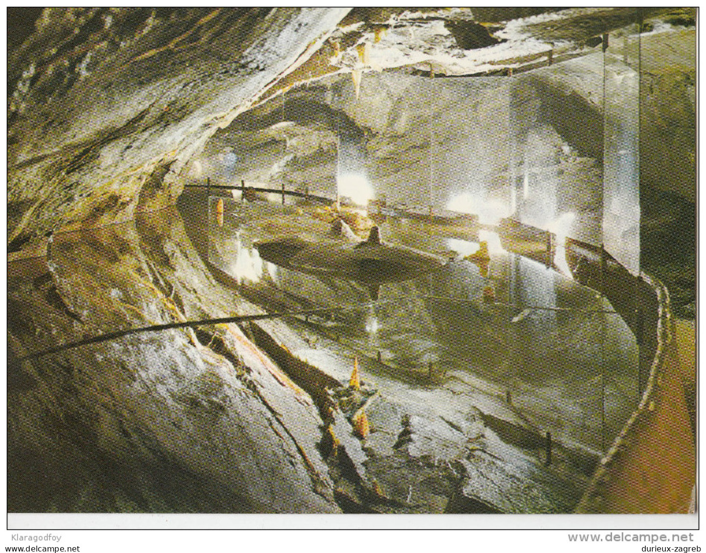 Cheddar, Gough's Cave Old Postcard Not Travelled Bb160202 - Cheddar