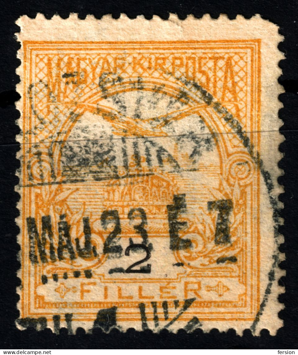 KOLOZSVÁR CLUJ-NAPOCA Postmark / TURUL Crown 1910's Hungary Romania Banat Transylvania KOLOZS County KuK K.u.K - 2 Fill - Transylvania