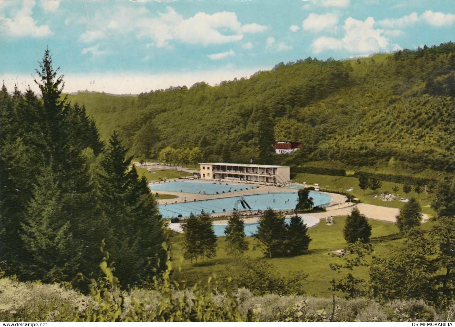 Mettlach - Schwimmbad 1978 - Kreis Merzig-Wadern