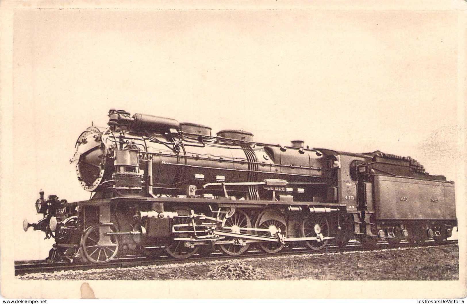 TRAIN - Chemin De Fer Du Nord - Locomotive Consolidation - Carte Postale Ancienne - - Trains