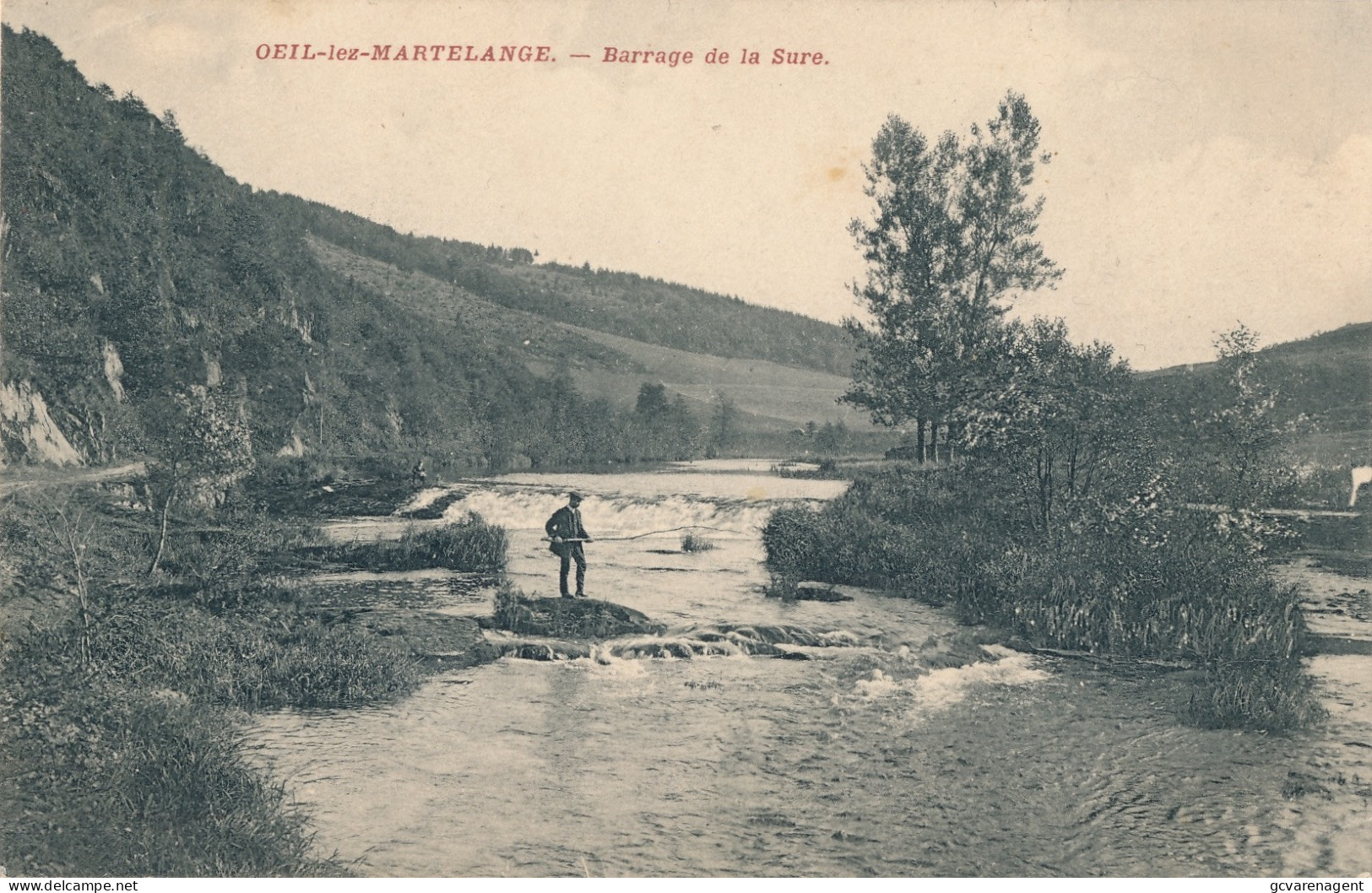 OEIL LEZ MARTELANGE   BARRAGE DE LA SURE              2 SCANS - Martelange