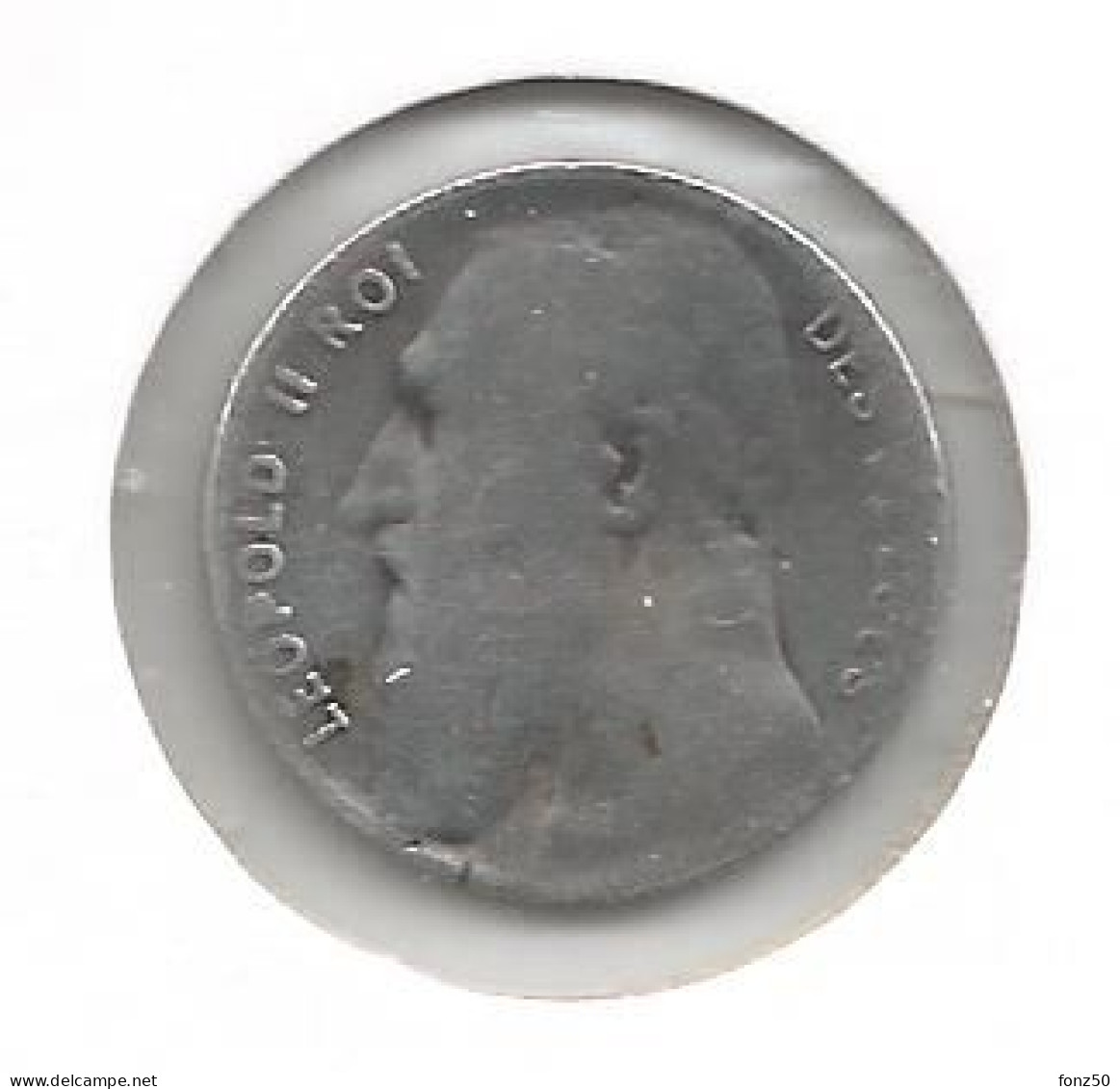 LEOPOLD II * 50 Cent 1901 Frans * Z.Fraai * Nr 12453 - 50 Centimes