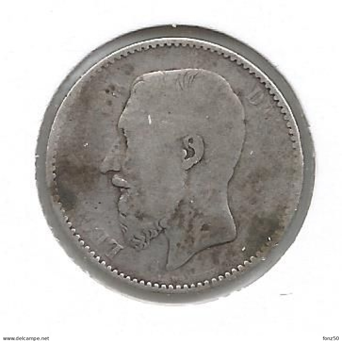 LEOPOLD 2 * 1 Frank 1881 Frans * Z.Fraai * Nr 12461 - 1 Franc