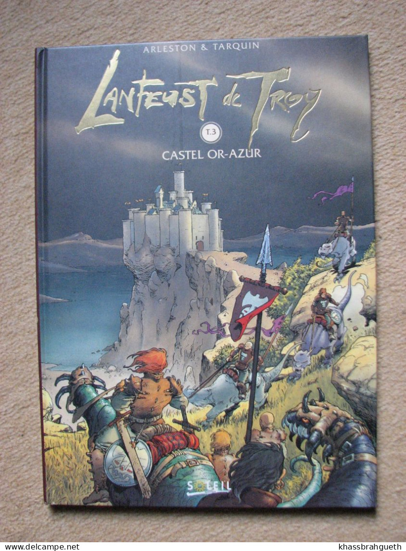 ARLESTON & TARQUIN - COFFRET "LANFEUST DE TROY" T1.2.3.4 - SOLEIL (1994/96)