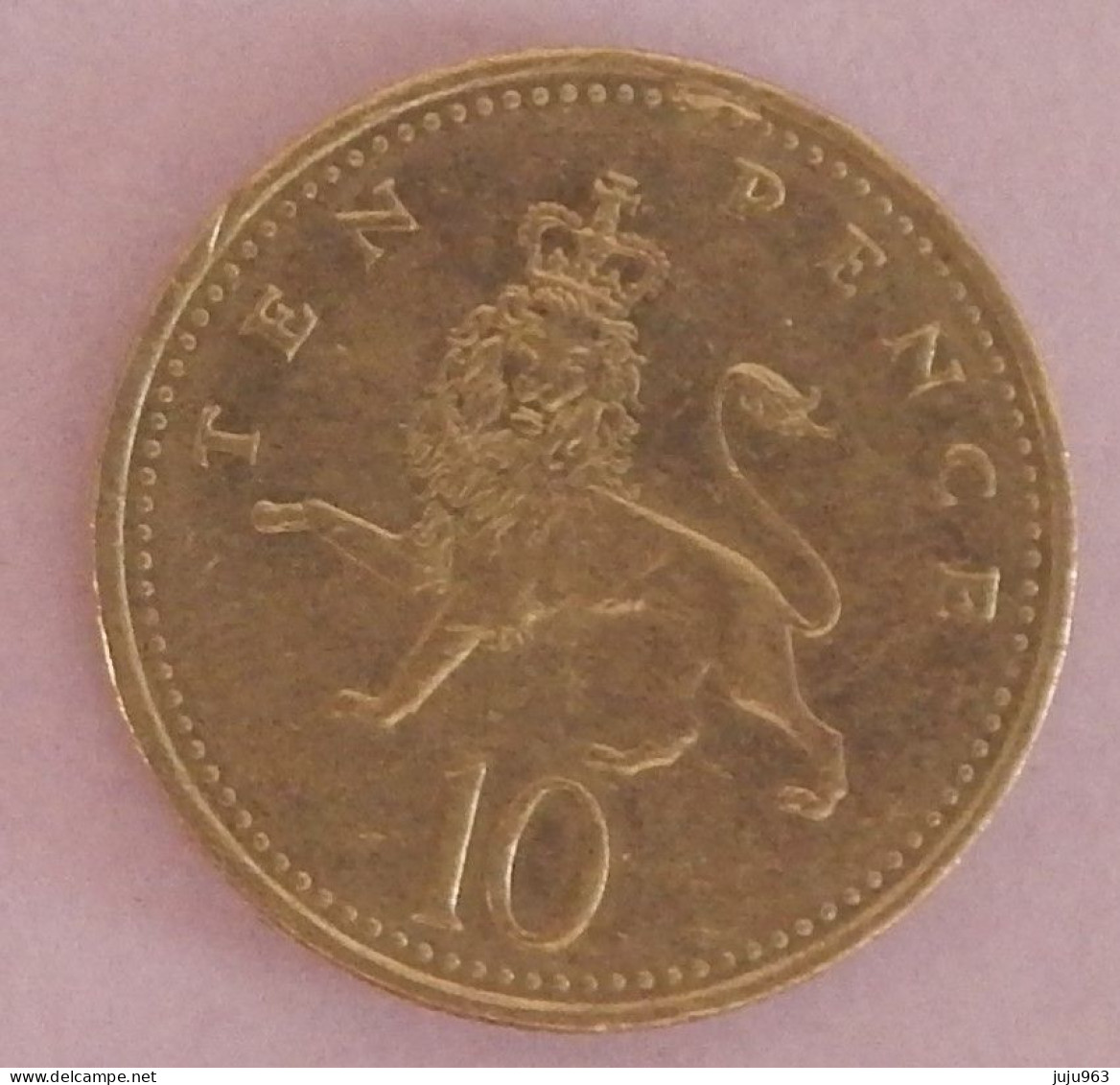 GRANDE BRETAGNE 10 PENCE ANNEE 1996 VOIR 2 SCANS - 10 Pence & 10 New Pence