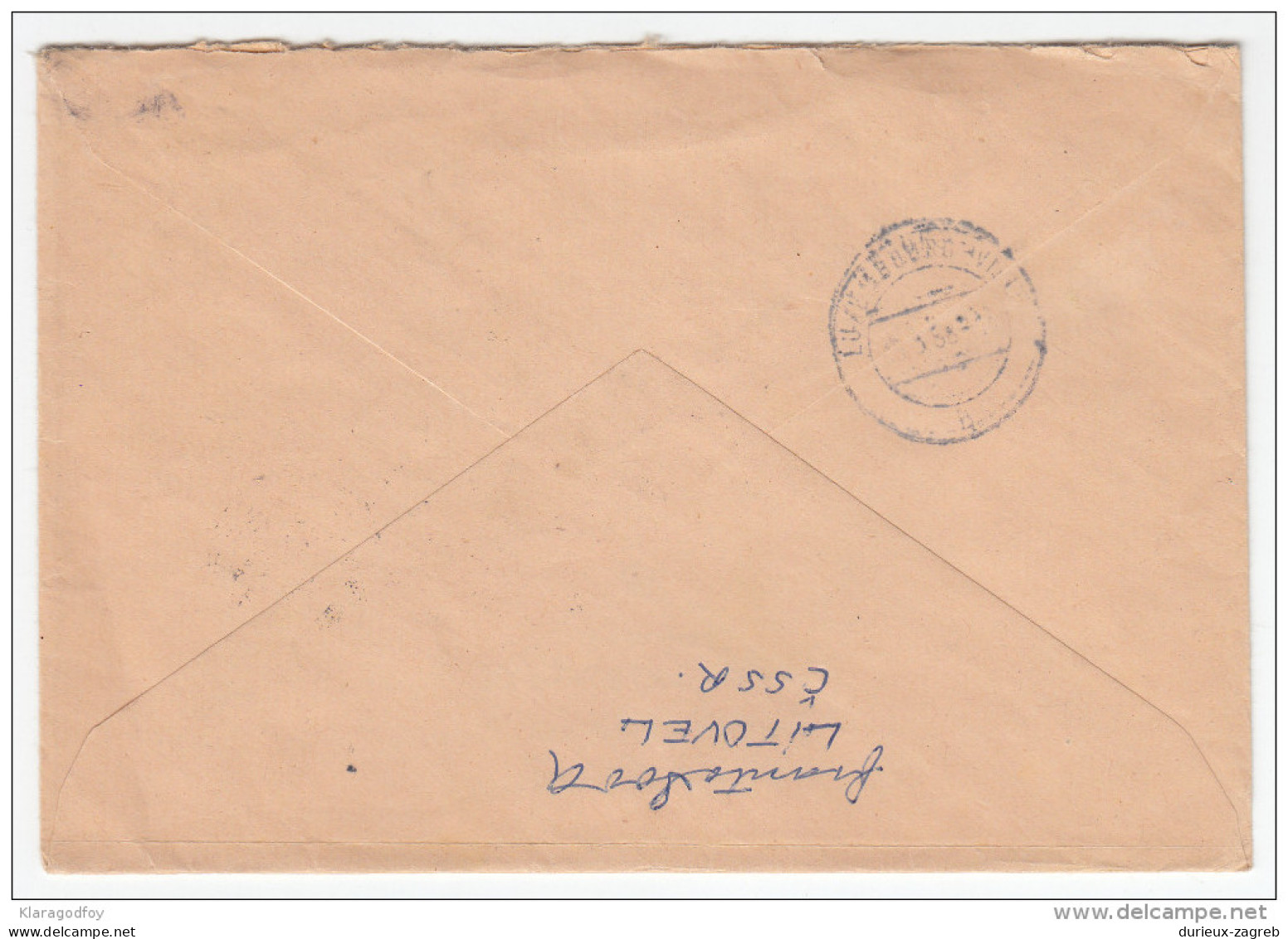 Space Stamps Registered Travelled 19?? Czechoslovakia To Luxembourg Bb160429 - Otros & Sin Clasificación