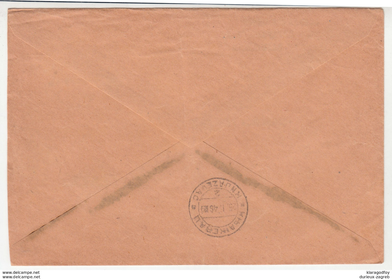 Yugoslavia Letter Cover Travelled Registered 1950 Zaječar To Knjaževac B181010 - Covers & Documents