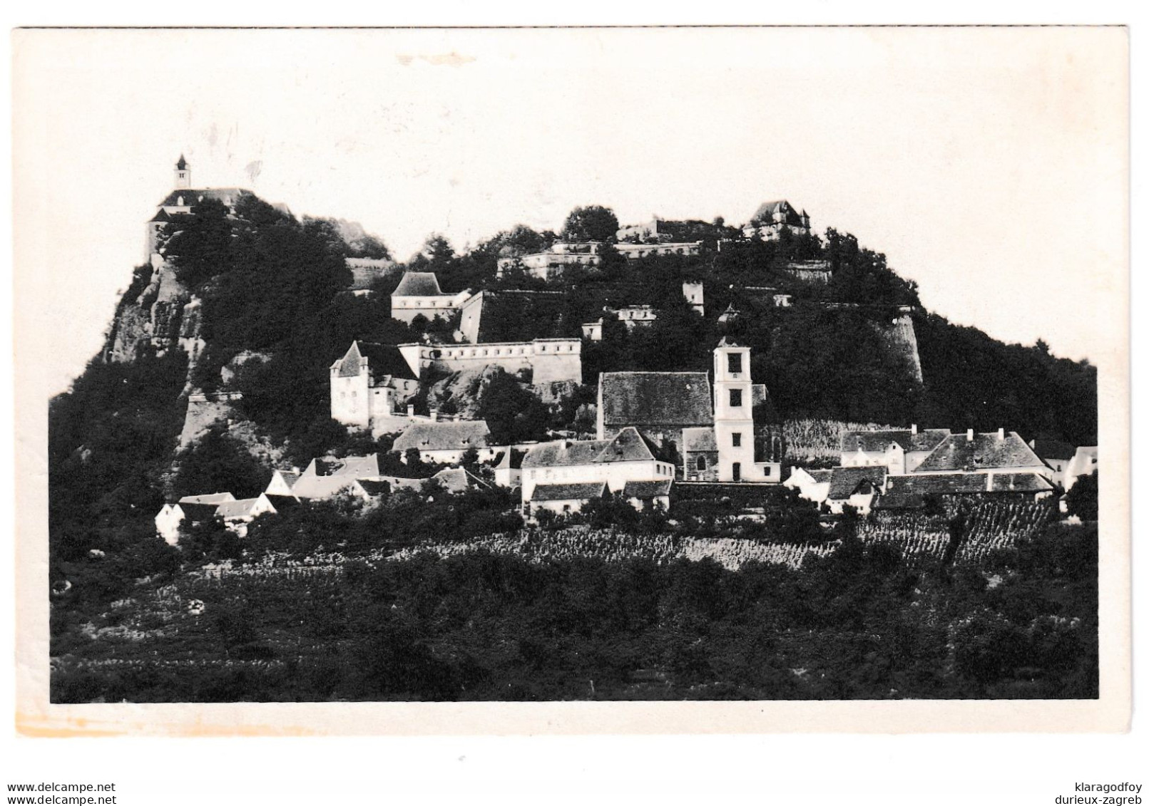 Bad Gleichenberg, Riegersburg Old Postcard Taxed Posted 1937 B210320 - Bad Gleichenberg