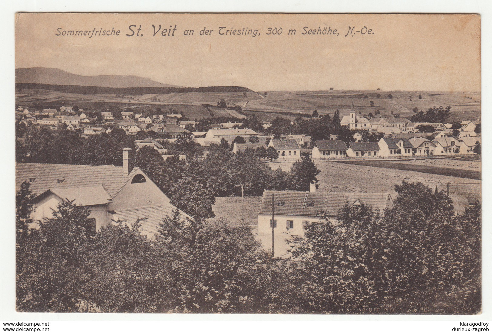 Sommerfrische St. Veit Old Postcard Unused B200415 - St. Veit An Der Glan