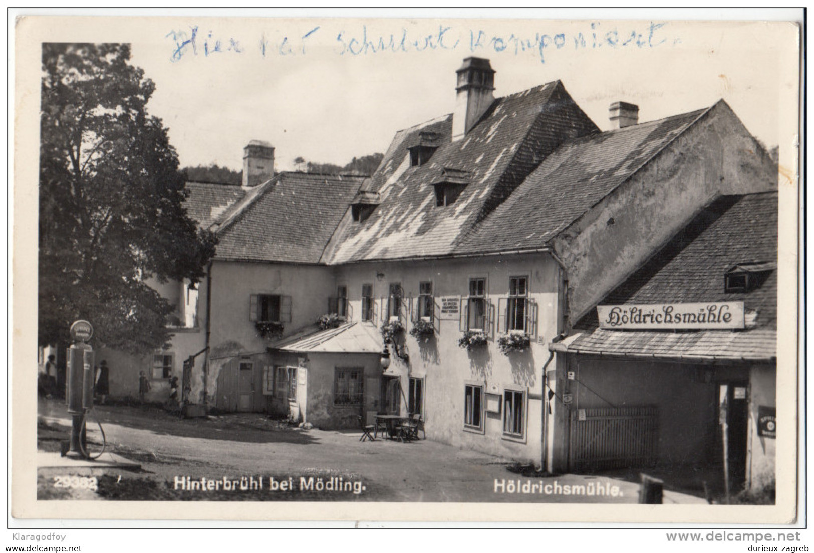 Modling, Hinterbrühl, Höldrichmühle Old Postcard Travelled 19?? Bb160414 - Mödling