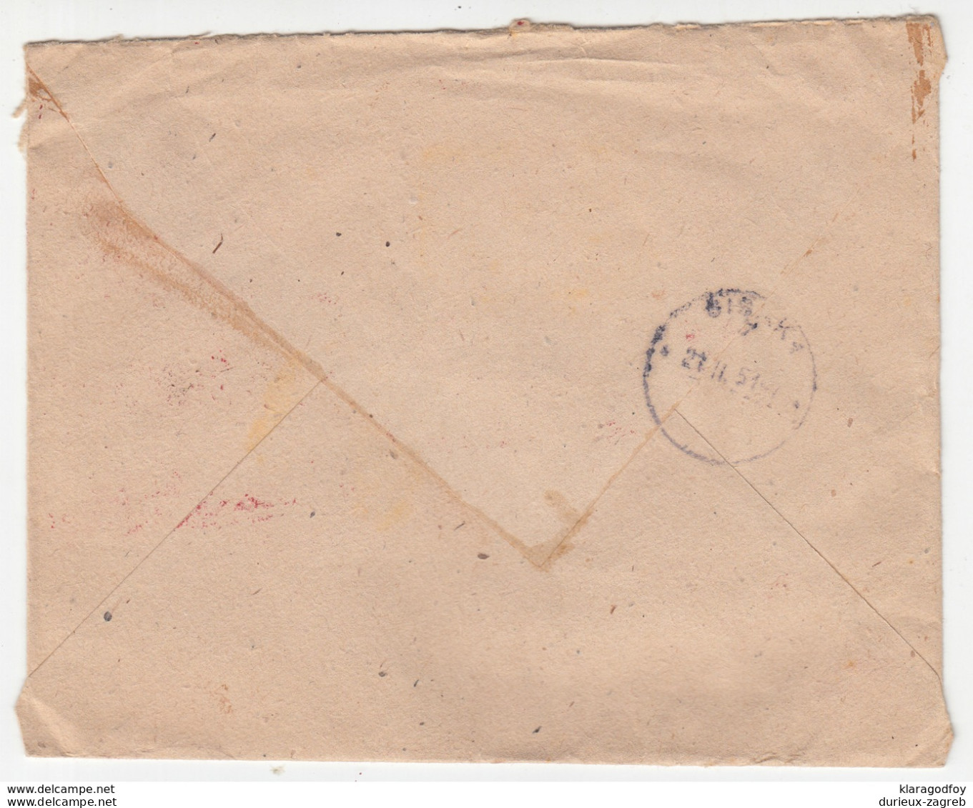 Slovenia, Železarna Jesenice Meter Stamp On 2 Letter Covers Travelled 1951 To Sisak B180210 - Cartas & Documentos