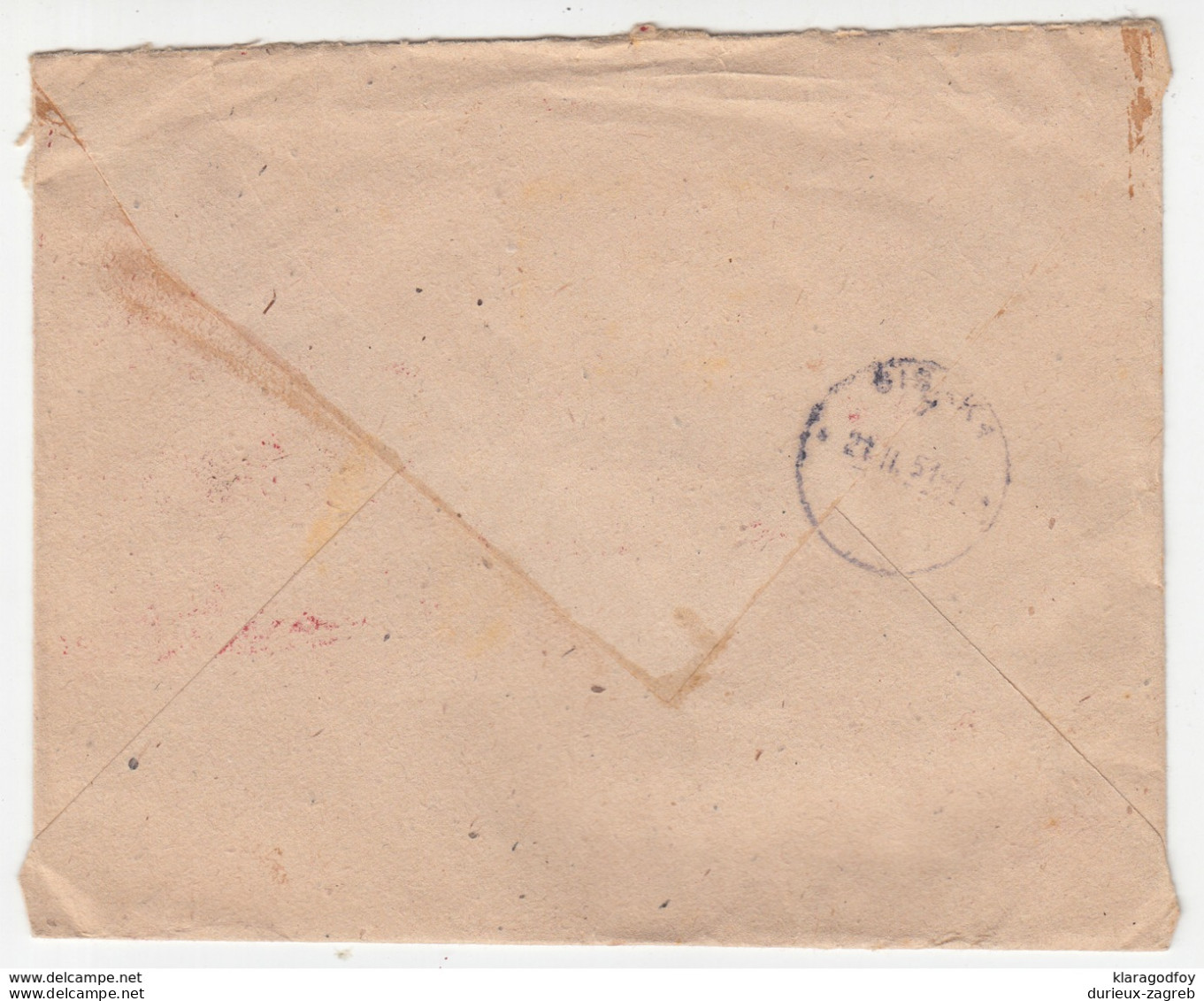 Slovenia, Železarna Jesenice Meter Stamp On 2 Letter Covers Travelled 1951 To Sisak B180210 - Covers & Documents